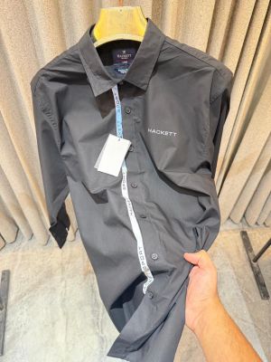 SALE HACKET_T ASTON MARTIN BLACK PREMIUM SHIRT