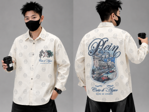Philipp Plein 100% Imported Fabric Very Premium Full Sleeves Shirt CS366
