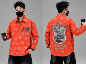 Philipp Plein 100% Imported Fabric Very Premium Full Sleeves Shirt CS366