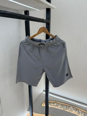 Under Armou r Logo Light Grey Premium Shorts F3773-LGY