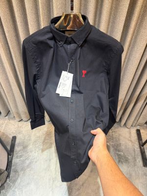 SALE AMI PARIS BLACK PREMIUM IMPORTED SHIRT