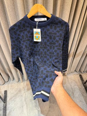 SALE COAC_H BLUE IMPORTED PULLOVER