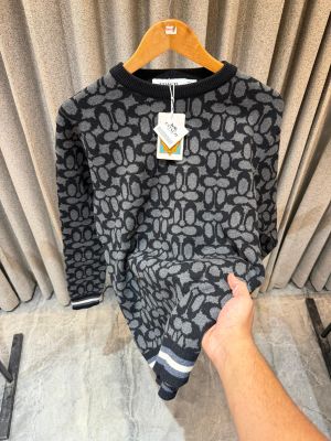 SALE COAC_H GREY IMPORTED PULLOVER