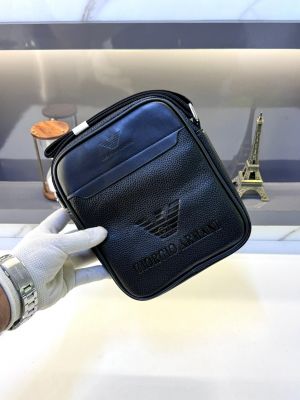 Ax_ Arman_i Exchange Black Sling Bag Fa 553