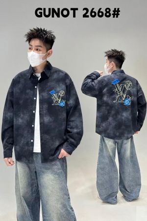 Louis.Vuitton.100%.Imported.Fabric.Very.Premium.Full.Sleeves.Shirt.MR371