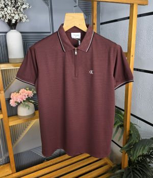 Ck HS T Shirt Wine K237-WN