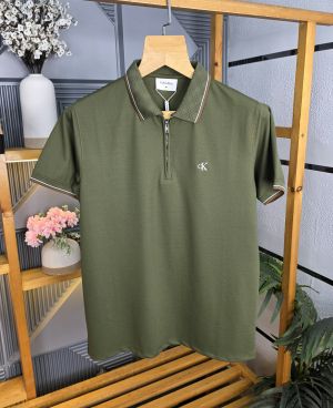 Ck HS T Shirt Olive K237-OL