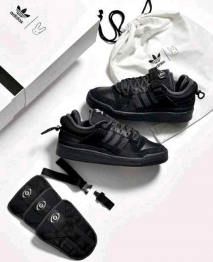 Adidass Forum X Bad Bunny All Black 213