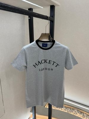 Hacket t London Grey Premium Round Neck T-shirt F3710-GY