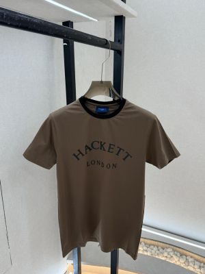 Hacket t London Brown Premium Round Neck T-shirt F3710-BR