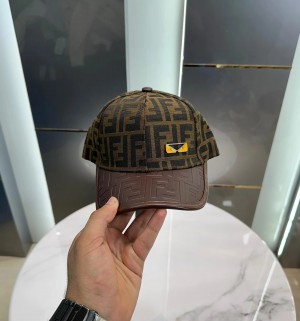 Cap Fend i Brown Monogram Premium Imported Cap