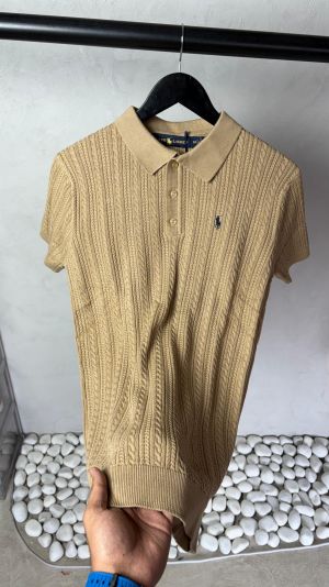 Ralp_h Lauren Premium Knit Polo T-Shirt 2021