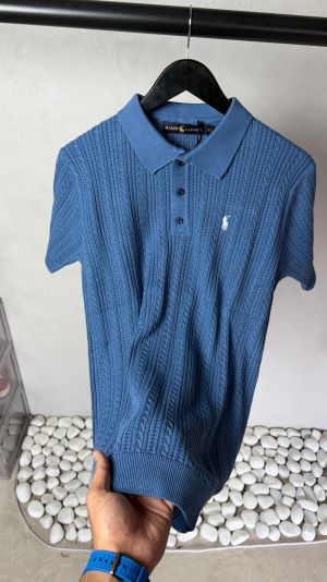 Ralp_h Lauren Premium Knit Polo T-Shirt 2022