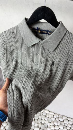 Ralp_h Lauren Premium Knit Polo T-Shirt 2023