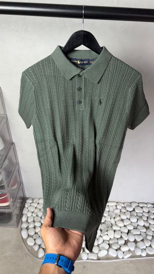 Ralp_h Lauren Premium Knit Polo T-Shirt 2024