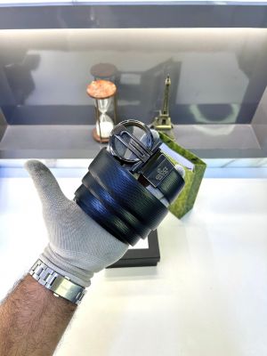Gucc_i Glossy Black Belt Fa 424