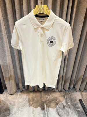 LACOST_E CREME IMPORTED FABRIC PREMIUM POLO