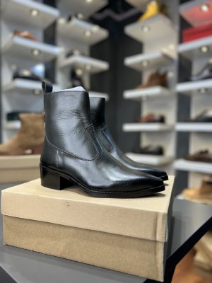 Christian_louboutin pure leather Chelsea boot cherry 5040