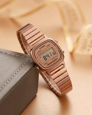Casio Womens Vintage LA670 Copper