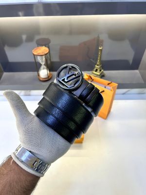 Loui_s Vuitton Grey Reversible Belt Fa 646