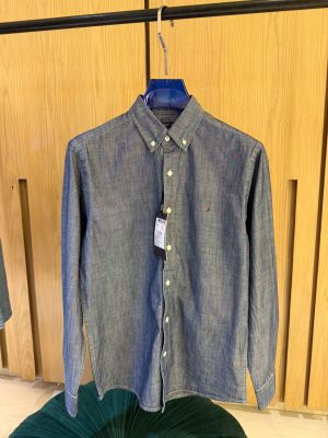 Tomm-y Hilfiger IMPORTED STORE ARTICLE DENIM SHIRT BLACK