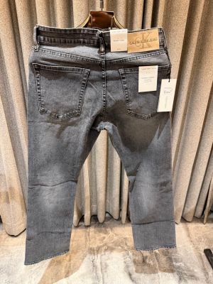 CALVIN KLEI_N CLASSIC DARK GREY PREMIUM DENIM