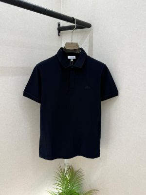 Lacost e Navy Polo Premium Collar Neck T-shirt F3636-NY