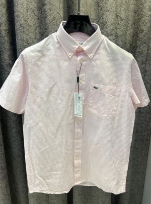 Lacost-e IMPORTED STORE ARTICLE DESIGNER SHIRT PINK