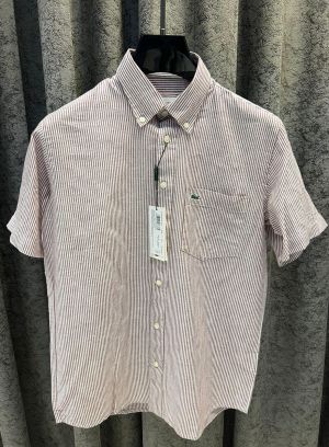 Lacost-e IMPORTED STORE ARTICLE DESIGNER SHIRT MAROON