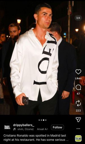 LOEW-E IMPORTED STORE ARTICLE Cristiano Ronald-o favourite shirt