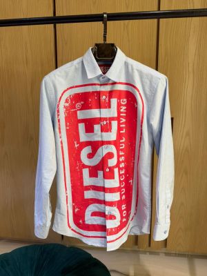 DIESE-L IMPORTED STORE ARTICLE SHIRT SKY BLUE