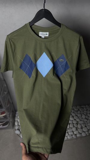 Lacost_e Diamond Print T-Shirt 1230