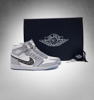 Air Jordan 1 Dio r Top batch surplus suede Quality 