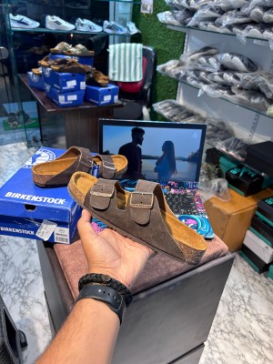 BIRKENSTOCK ARIZONA BACK SIDE BIRK LOGO