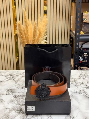 Ralp_h Lauren RL Signature Crest Buckle Belt With Box And Including Carry Bag (31-3)