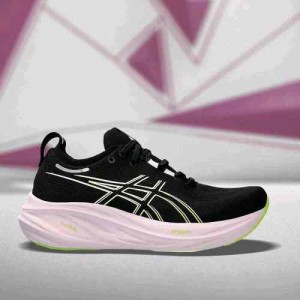 Asicss Gel-Nimbus 26 Black Neon Lime Women 1149