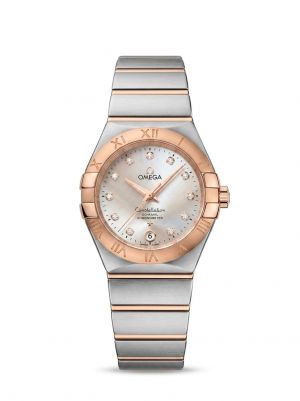 Omeg_a Constellation Sedna 2Ton-Copper-Grey Womens 