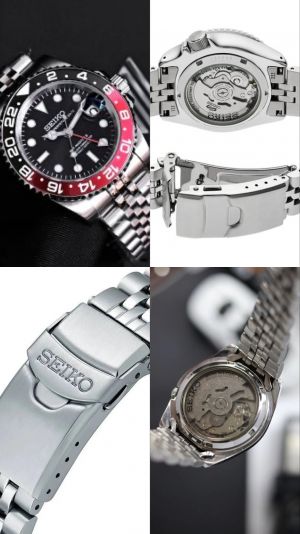 SEIKO GMT AUTOMATIC BACK OPEN