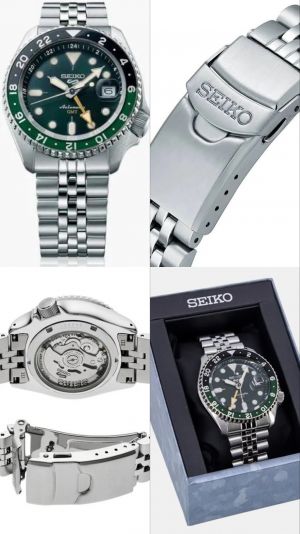 SEIKO GMT AUTOMATIC BACK OPEN