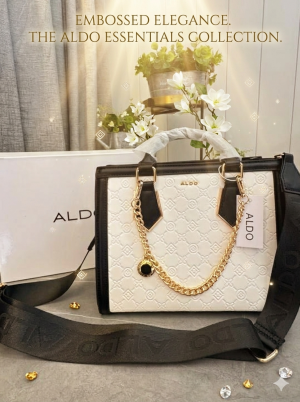 Ald_o womens Black_White with Dust Bag & box s8928