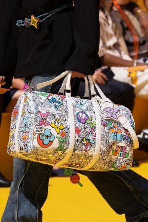 Louis_Vuitton_LV_M21863_Keepall_Bandoulire_Character_Premium_Unisex_Duffle_Bag_With_Dust_Bag_&_Accessories_(White-678)