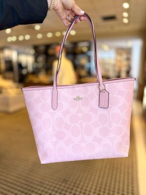 Coach_City_Tote_Pink_Edition_With_OriginalBox_DustCover