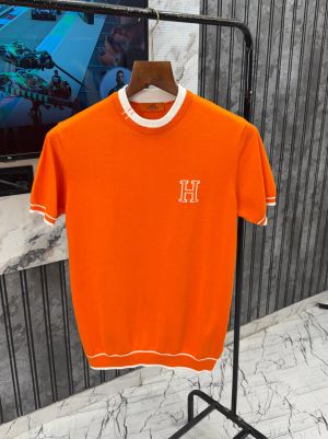 Hermes.100%.imported.fabric.very.premium.Knitted.tshirt.MR375