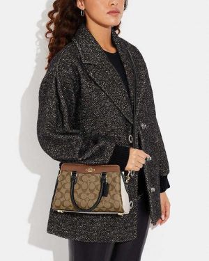 Coach_Darcie_Carryall_Signature_Canvas_Apricot_Brown_color_scheme_With_OG_Box_Dust_Cover_2387_Apricot_Brown