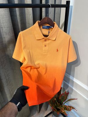 Ralp_h Lauren Premium Classic Fit Mash Orange T-Shirt 