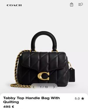 Coach_Tabby_Top_Handle_Bag_Black_With_Quilting_With_OG_Box_Dust_Cover_&_Carry_Bag_9922_Black