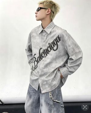 Balenciaga.100%.Imported.Fabric.Very.Premium.Full.Sleeves.Shirt.CS368