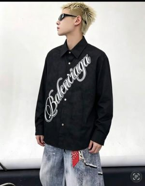 Balenciaga.100%.Imported.Fabric.Very.Premium.Full.Sleeves.Shirt.CS368