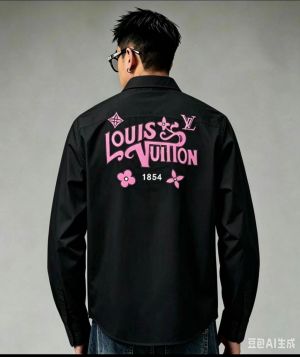 Louis.Vuitton.100%.Imported.Fabric.Very.Premium.Full.Sleeves.Shirt.CS369