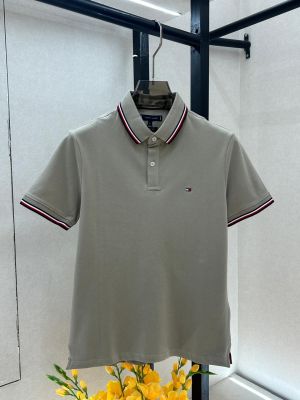 Tommy_Hilfiger Beach Polo Premium Collar Neck T-shirt F3724-CR